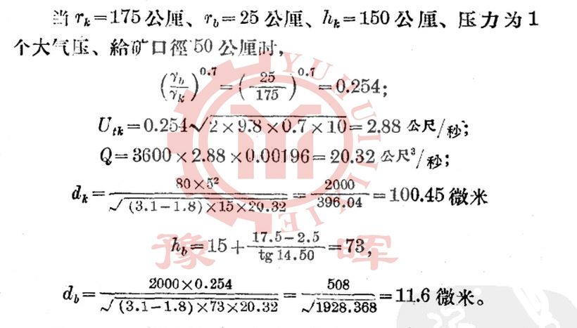 球磨機旋流器改進(jìn)的計量