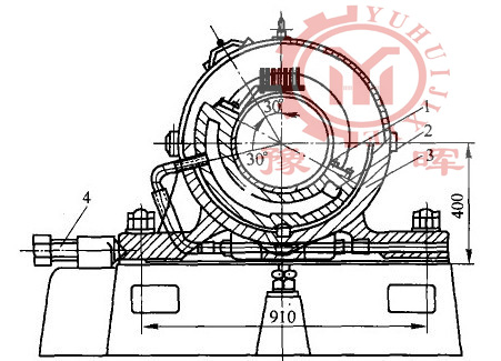 氧化鋅回轉(zhuǎn)窯傳動(dòng)結(jié)構(gòu)
