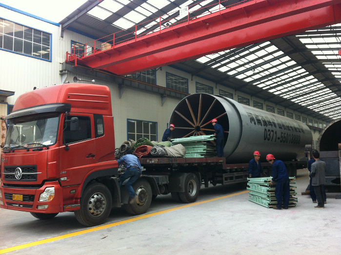 2.7*60米回轉窯裝車圖